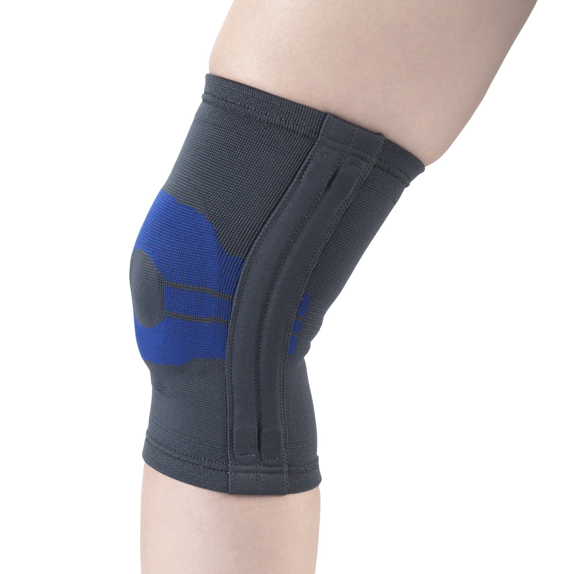 OTC Knee Support with Compression Gel insert and Flexible Side Stays #2435  – Sparkle Pharmacy