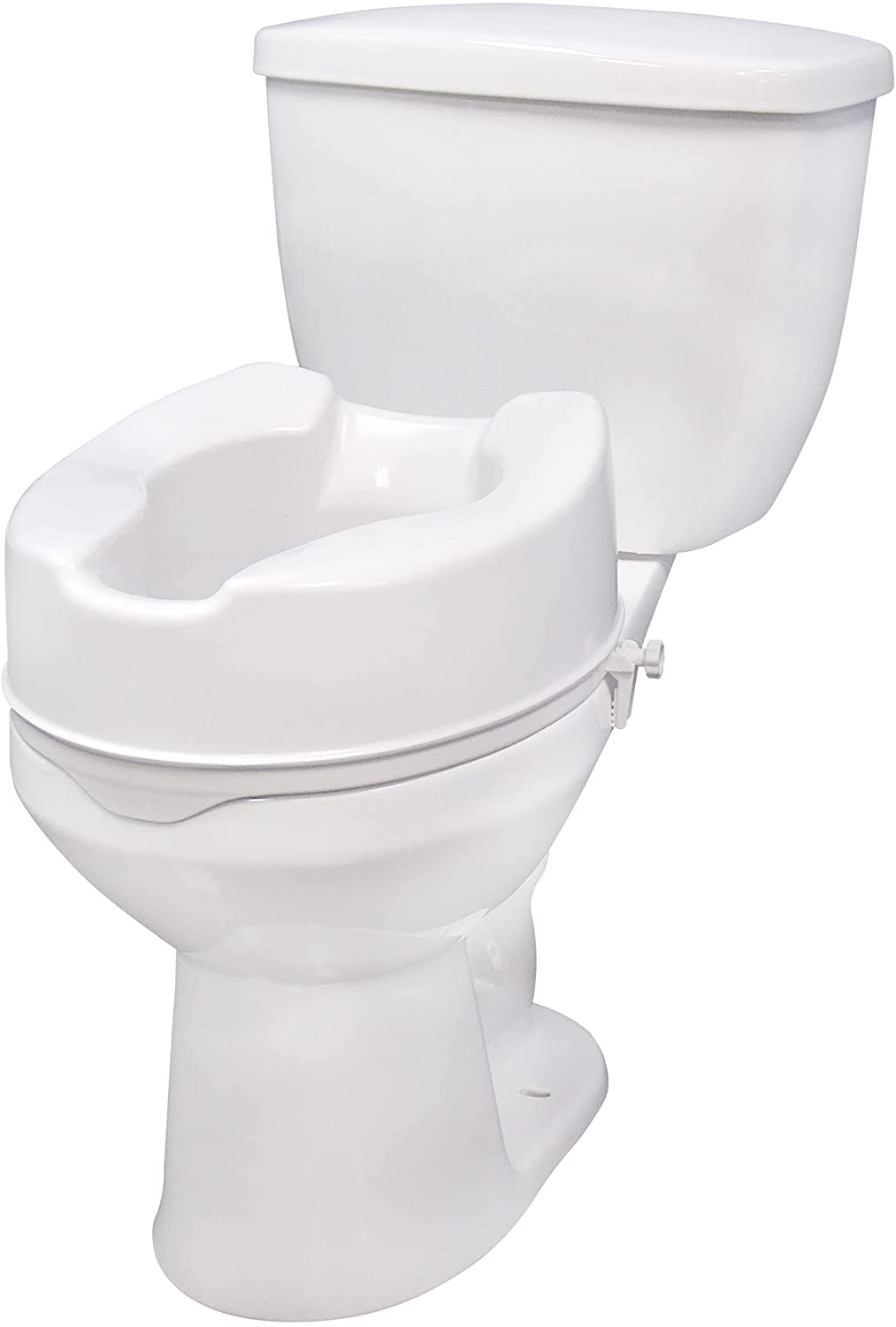 PCP Low Profile Molded Toilet Seat Riser (3 inch Lift)