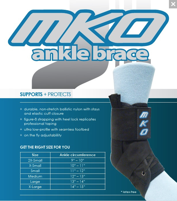 MKO Elite Quick Ankle Brace – Sparkle Pharmacy